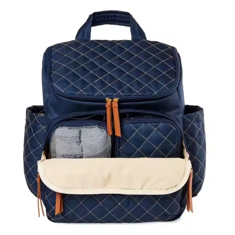 custom blue diaper bag
