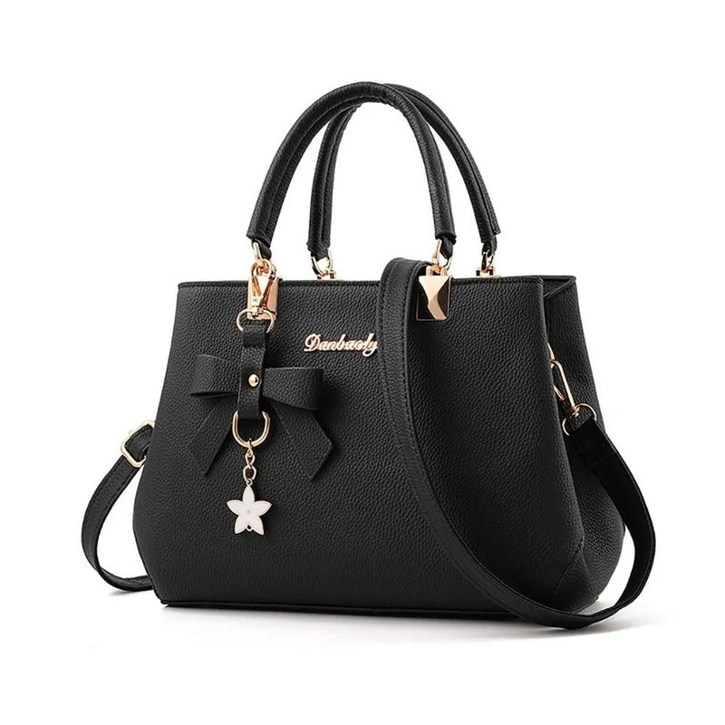 Black ladies crossbody handbag