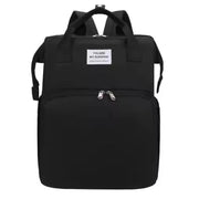 black diaper bag backpack