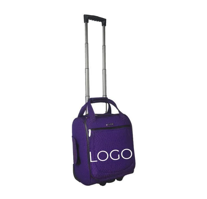 TravelSupplies Custom 2 wheeler Soft Fabric Luggage Singapore