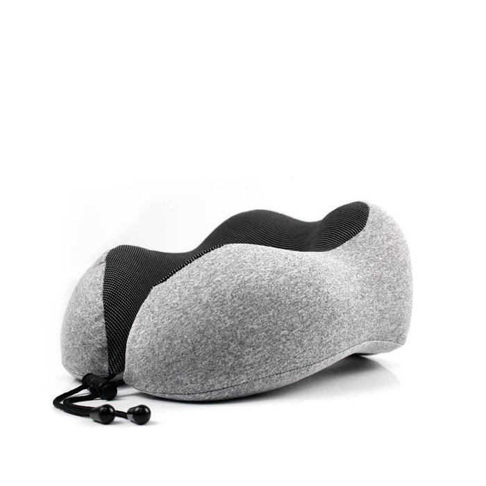 Curved Memory Foam Travel Pillow - TravelSupplies