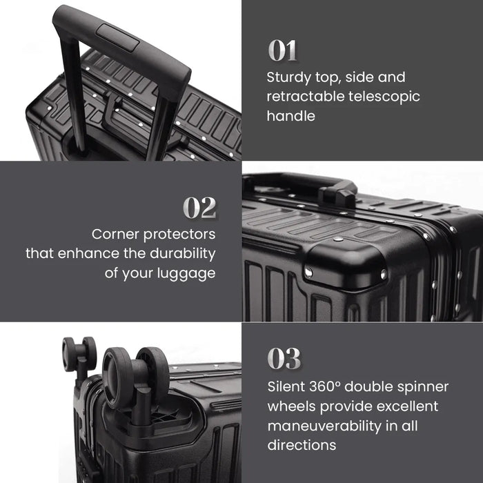 Aluminium Frame Luggage - TravelSupplies