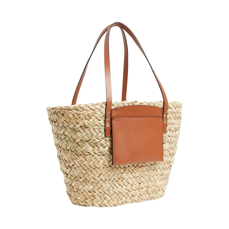 Big woven beach bag