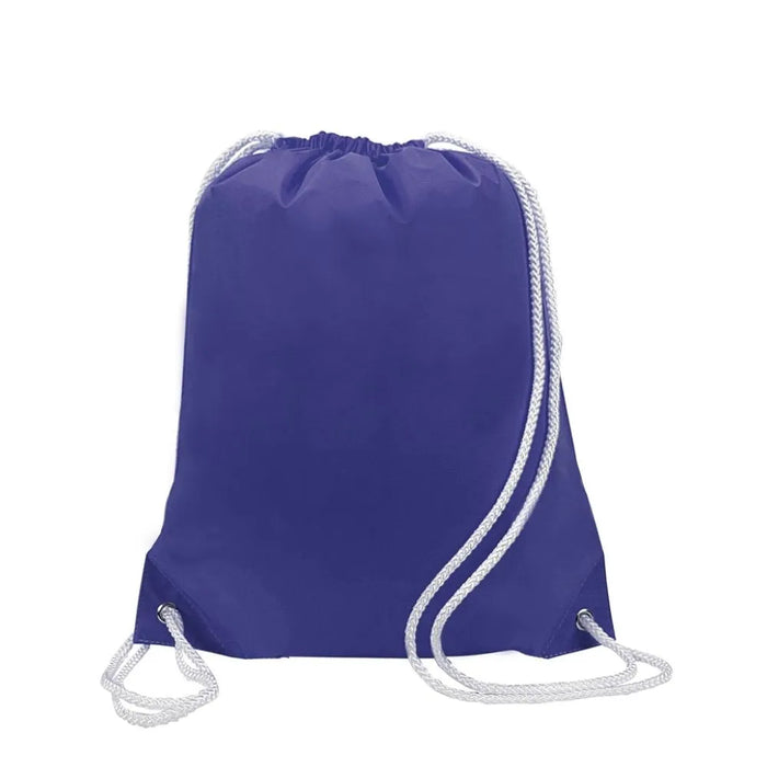 Cheap purple drawstring bag