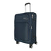 Blue cheap fabric luggage