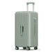 Green Check in large size luggage