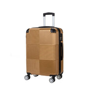 Custom gold abs hard case luggage