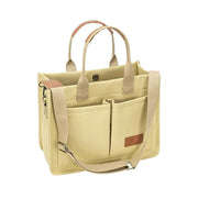 Brown custom canvas bag