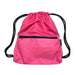 Customised red drawsting bag