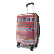 Customised luggage with vibrant prints