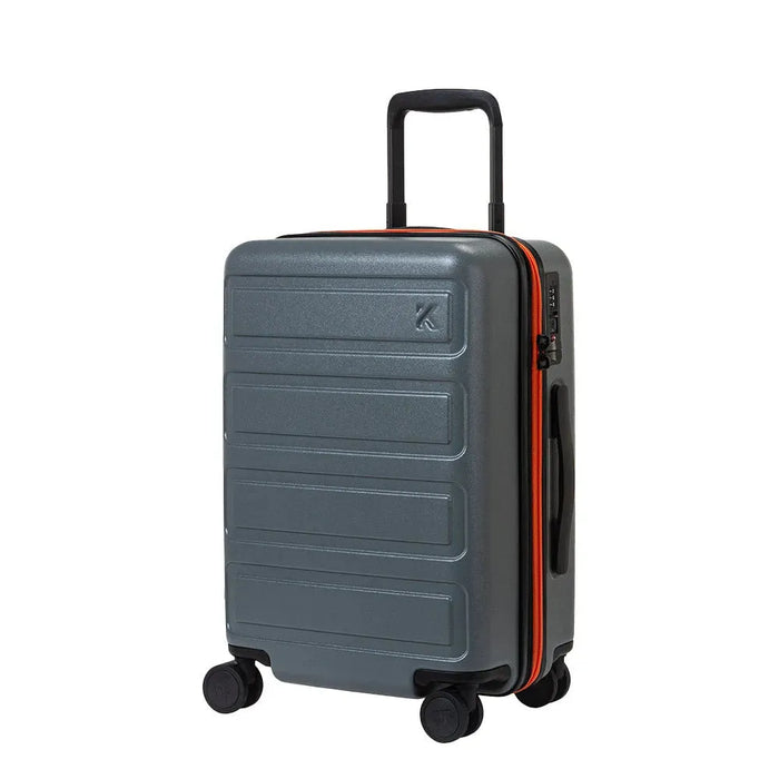 Grey colour hard case premium luggage
