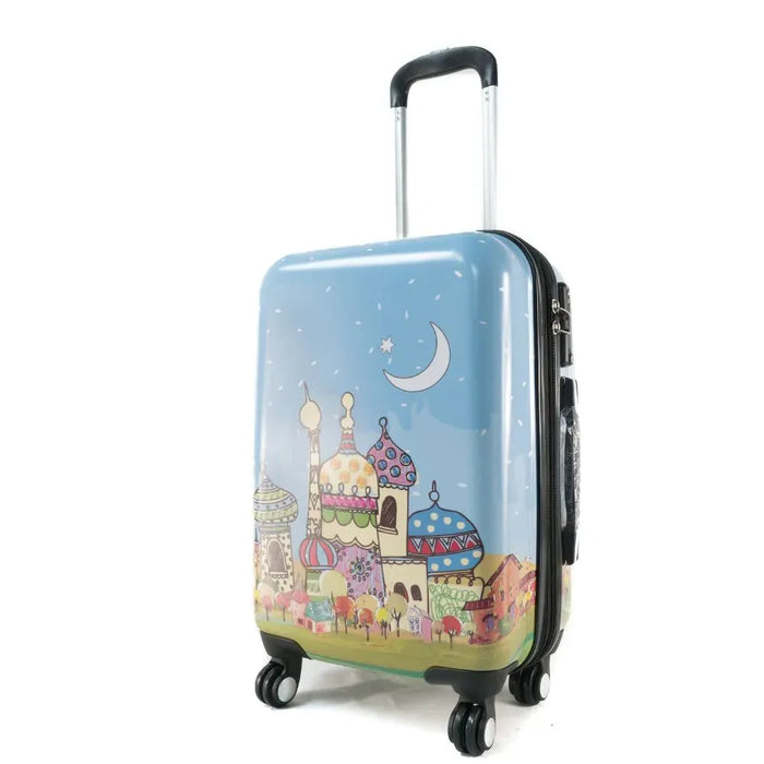 Printed luggage for corporate gifts