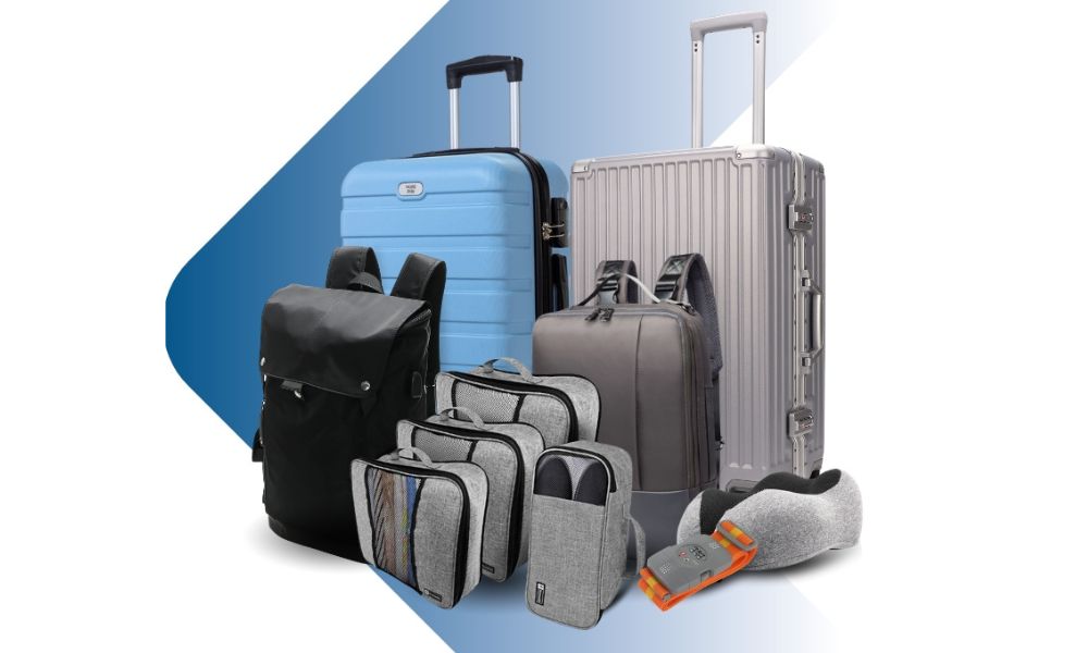 travelsupplies homepage image with travel products