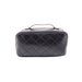Grey travel cosmetic bag
