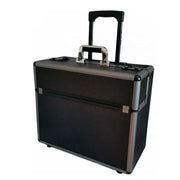 Black attache pilot case