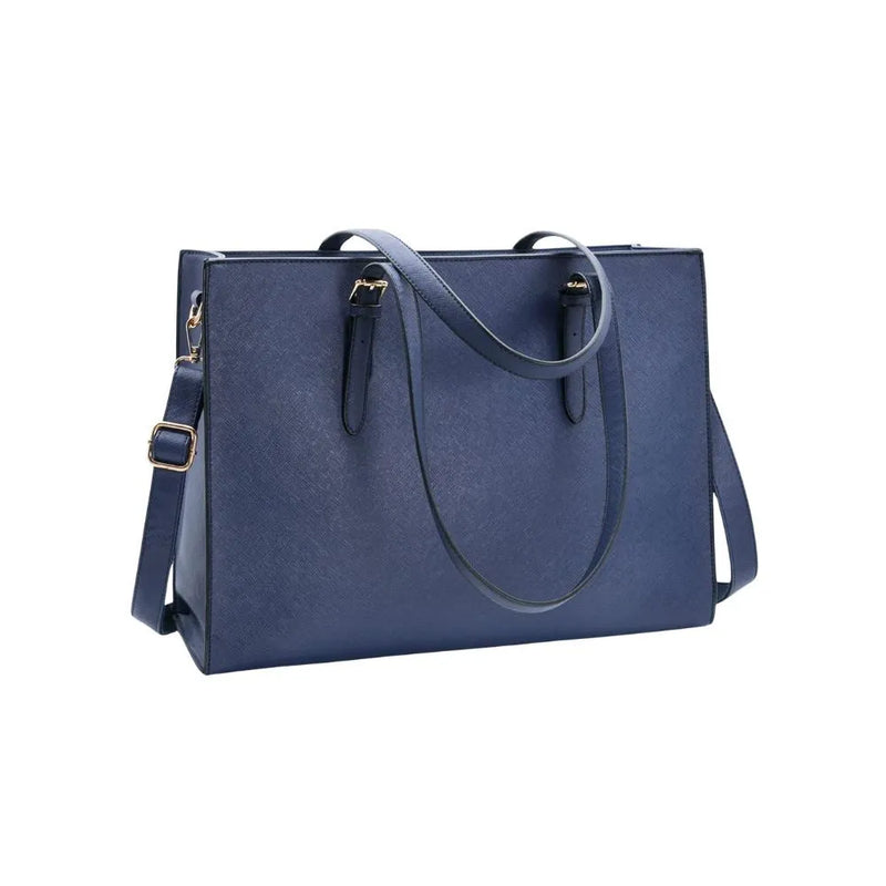 custom blue business bag