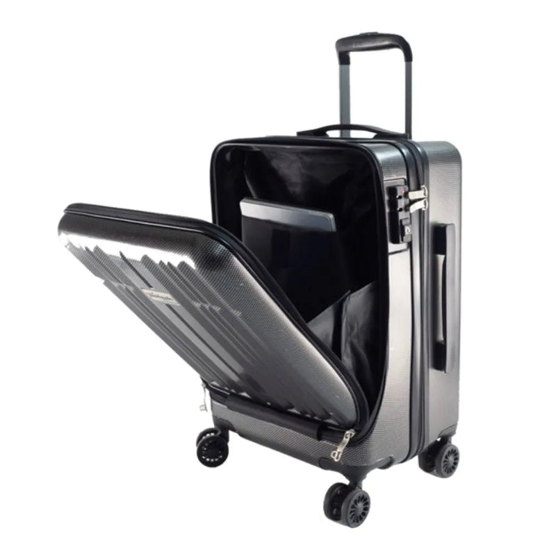 custom business suitcase with laptop compartment