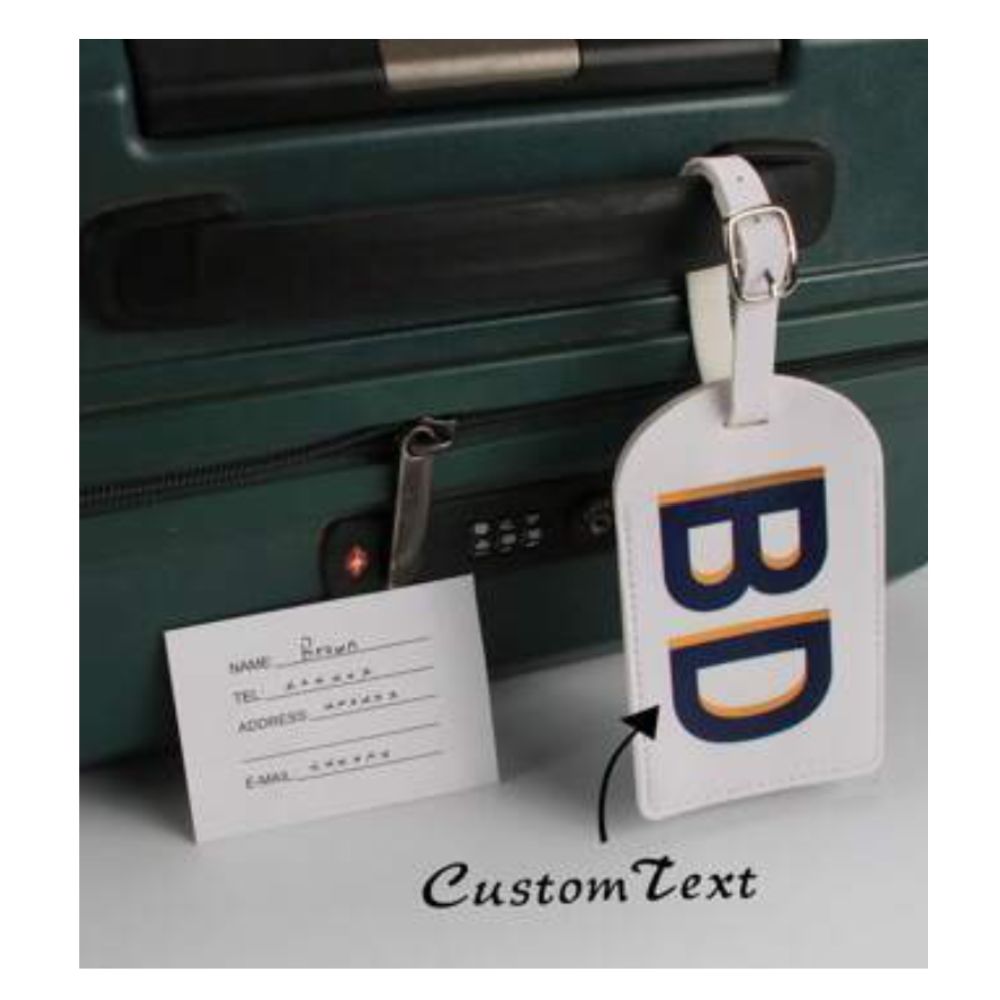 customised luggage tag accessories