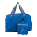 blue foldable tote bag