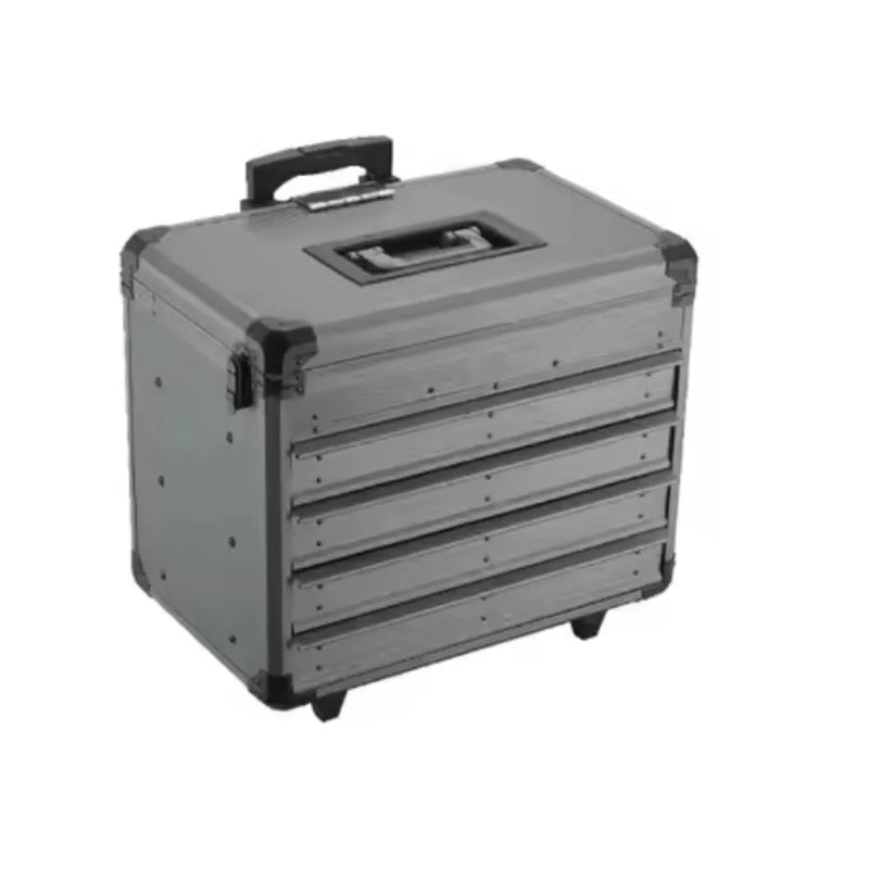 Black hard heavy duty luggage