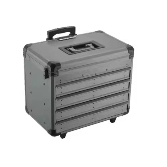 Black hard heavy duty luggage