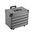 Black hard heavy duty luggage