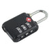 kefi black tsa lock