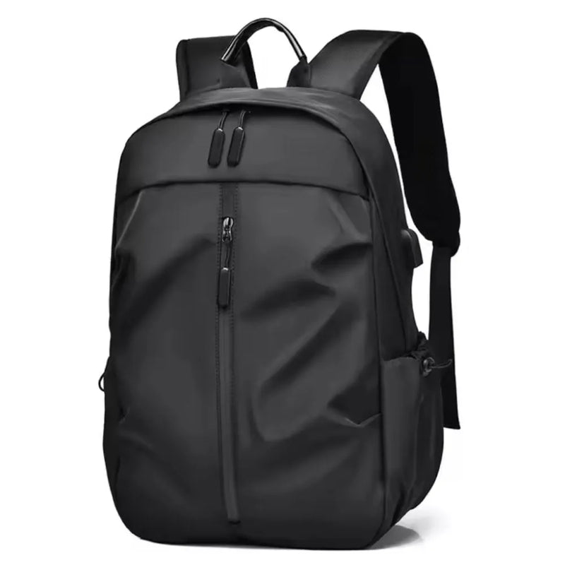 black laptop backpack