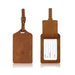 leather luggage tags
