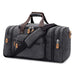 grey men's duffel bag