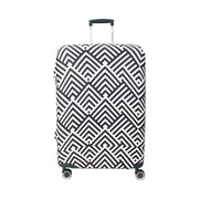 luggage cover with peaks print