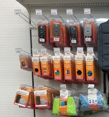 travel accessories as retail merchandise