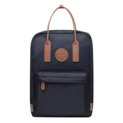 navy blue travel backpack