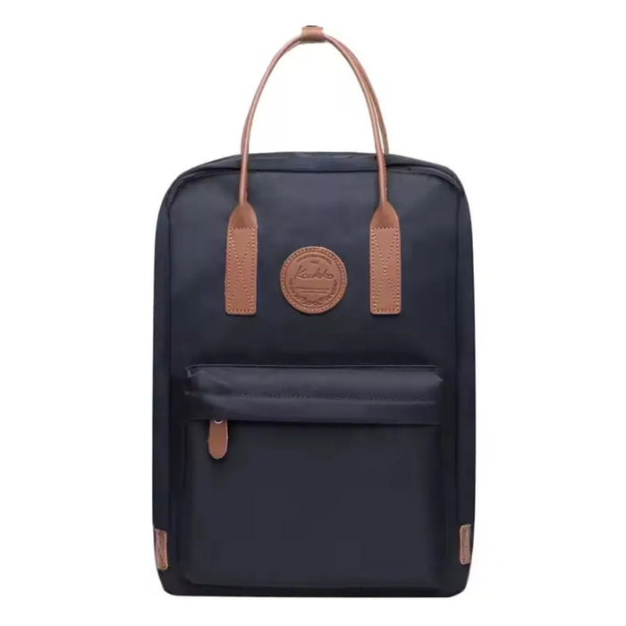 navy blue travel backpack