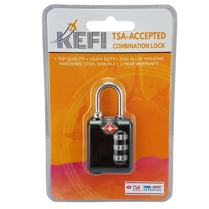 Heavy Duty TSA Lock - TravelSupplies