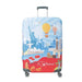 Custom luggage cover with holiday theme
