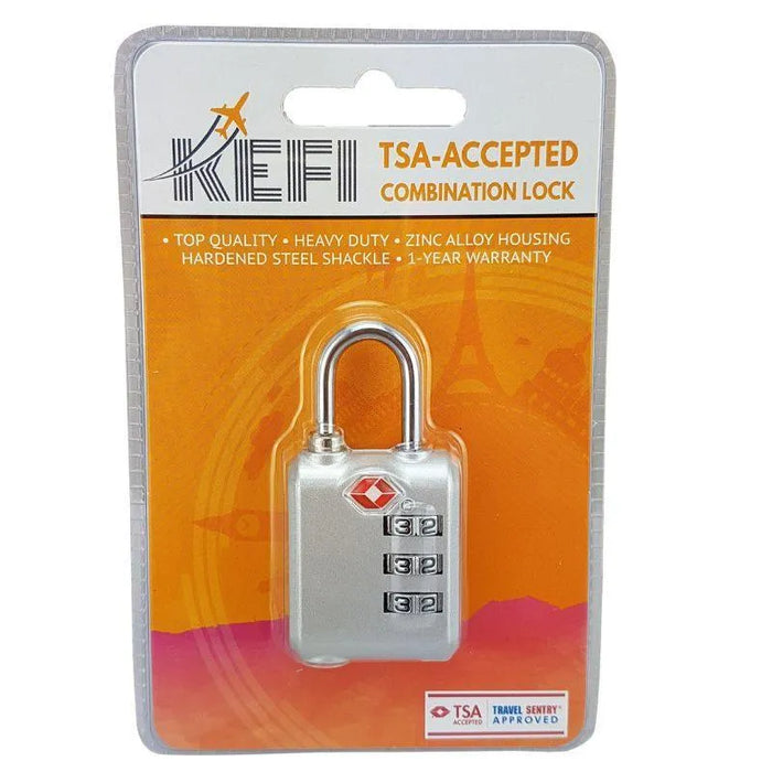 Heavy Duty TSA Lock - TravelSupplies